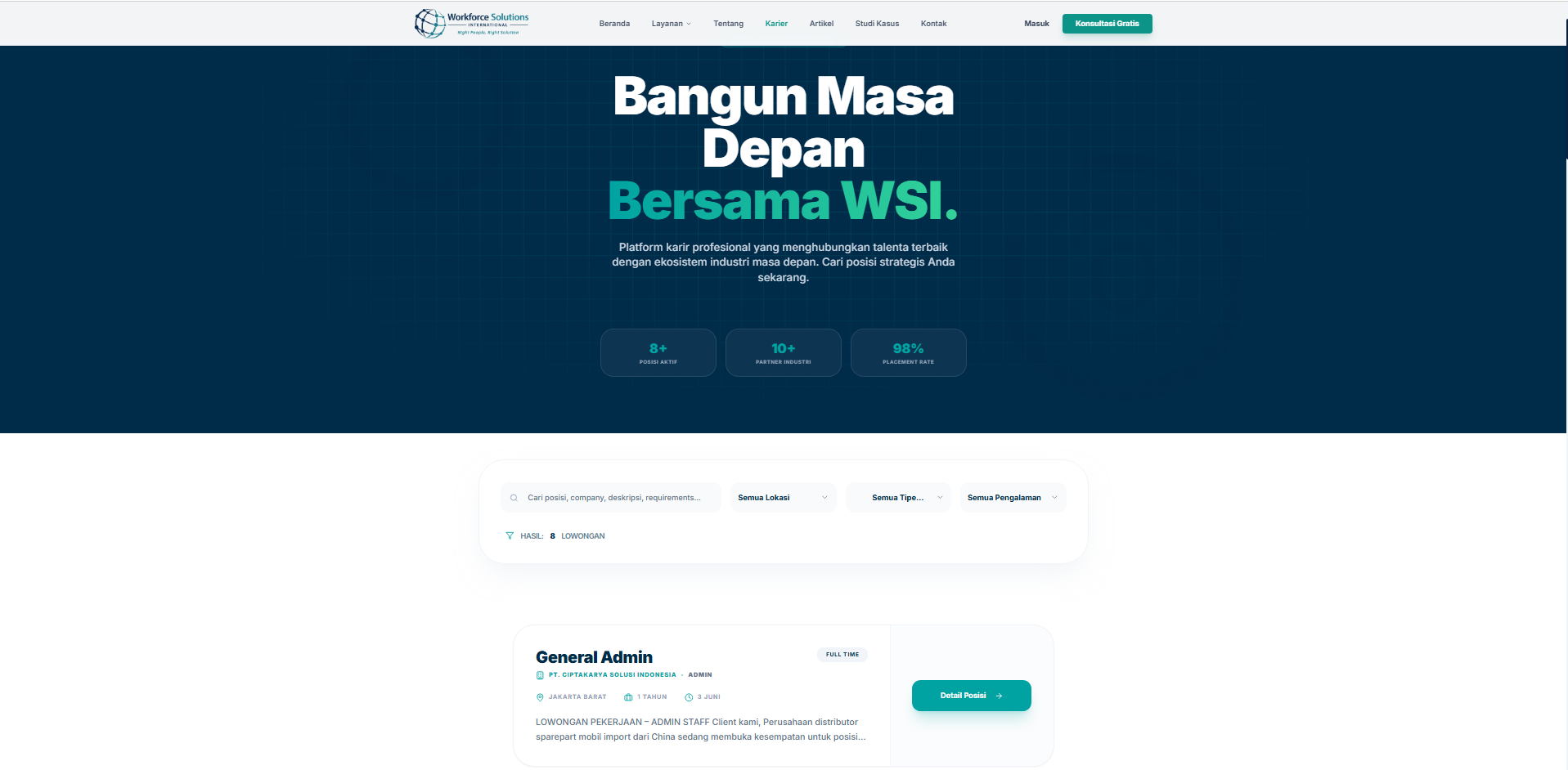Cari Lowongan